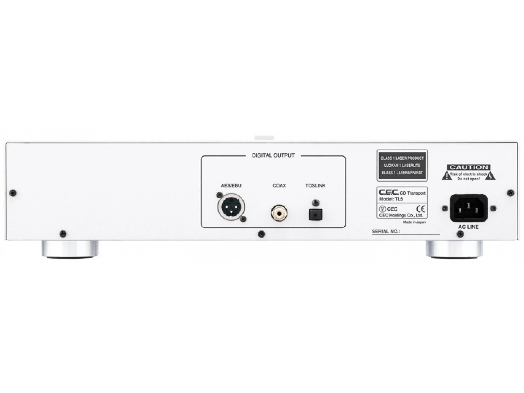 C.E.C. TL-5 CD Transport | C.E.C. Streaming Products at Walden